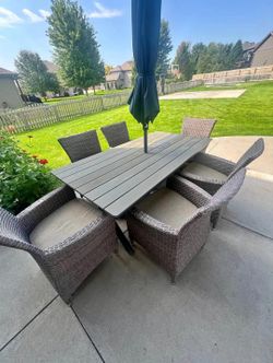 Table and chairs
