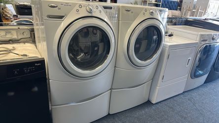 Whirlpool front load washer and dryer