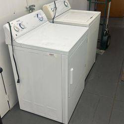 Washer and Dryer Set