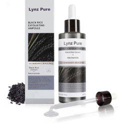 Peel Shot Glow Black Rice Exfoliant & Niacinamide Exfoliating Peeling Ampoule | Gentle Exfoliating for Face & Body to Refine Pores, Brighten Skin, Dee