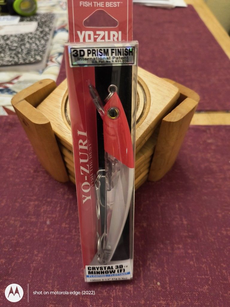 Fishing YO-ZURI 3D PRISM FINISH 3/4 oz