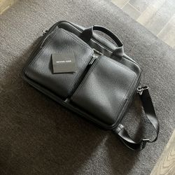 Michael Kors, leather briefcase bag