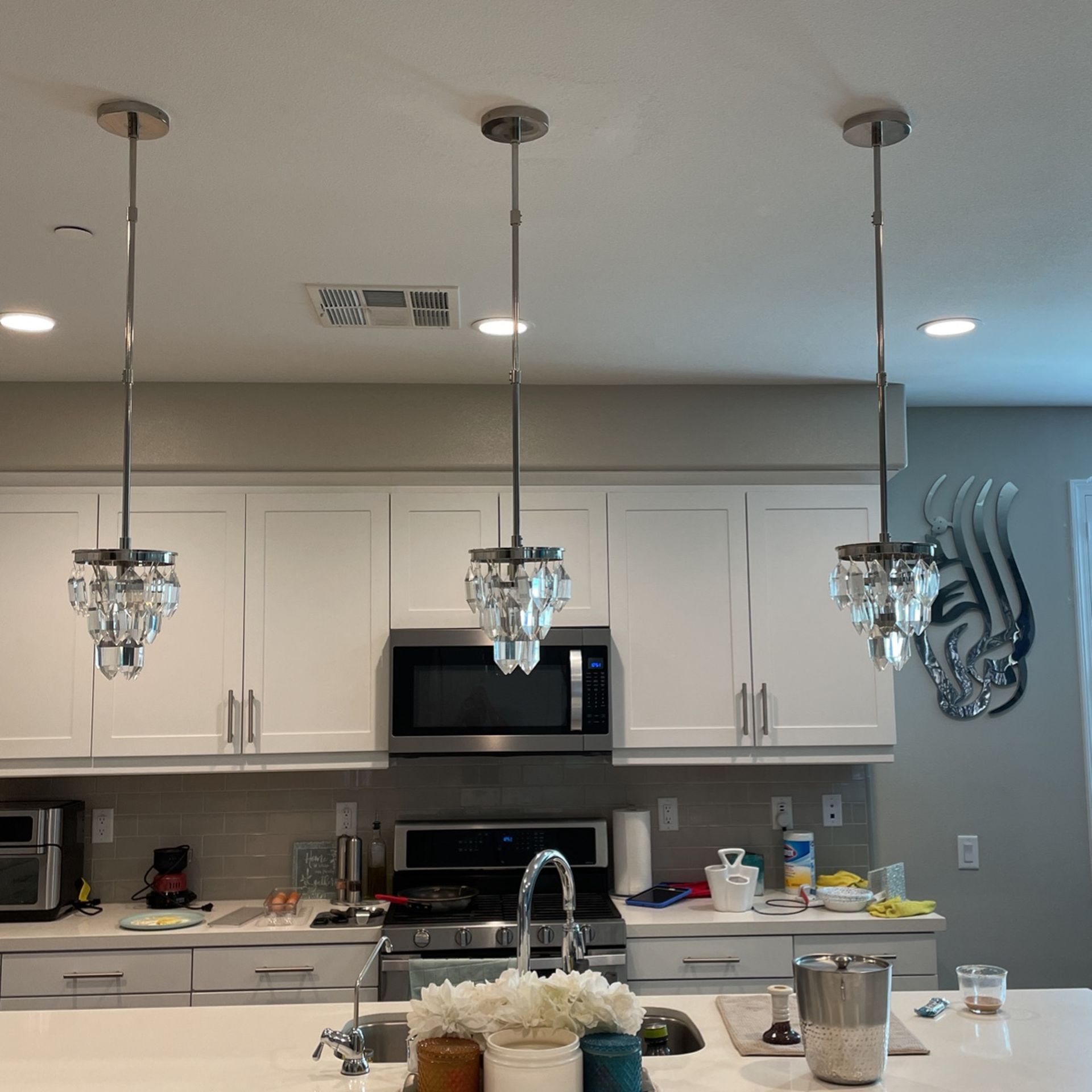 Z gallerie pendant lights (3)