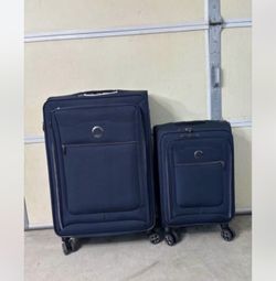 Delsey Paris 2-Piece Softside Spinner Luggage Set