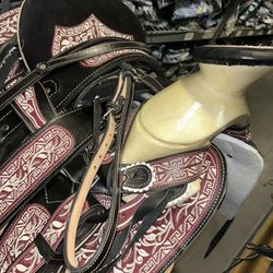 Monturas Charras Para Caballos 100% Piel 