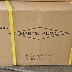 BRAND NEW MARTIN AUDIO C8.1T 8" CEILING LOUD SPEAKER PAIR