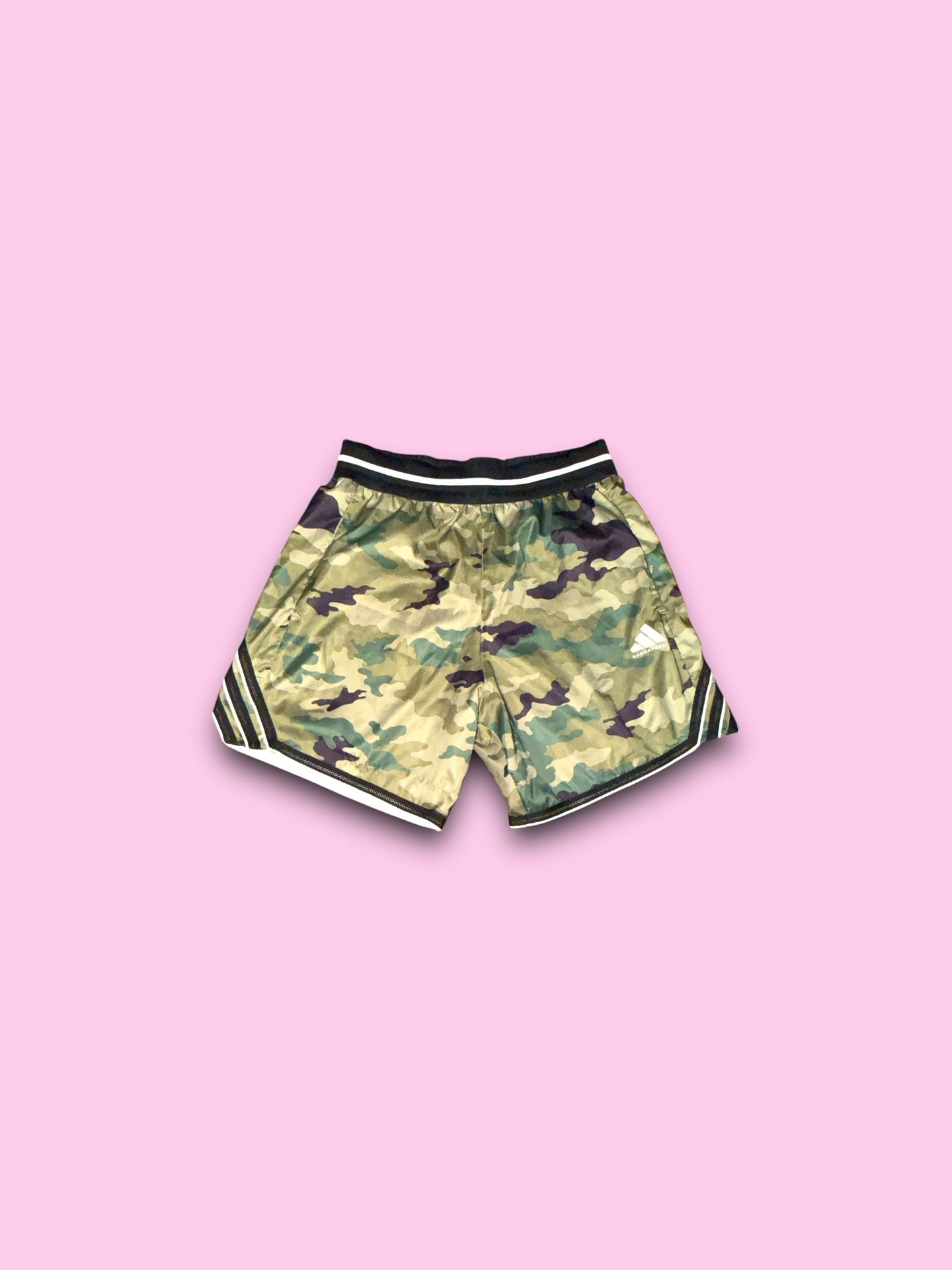 Adidas Crazylite Camo Basketball Shorts JP1210 Men’s Medium 7”