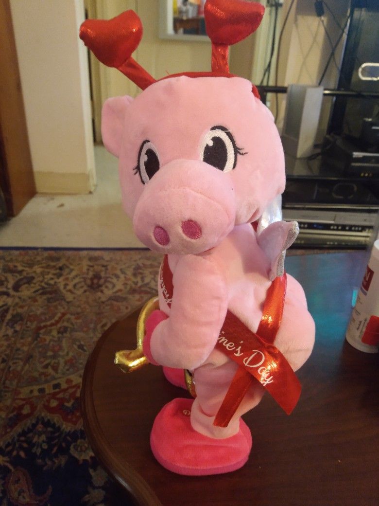 Valentine Pig Motorized Twerking
