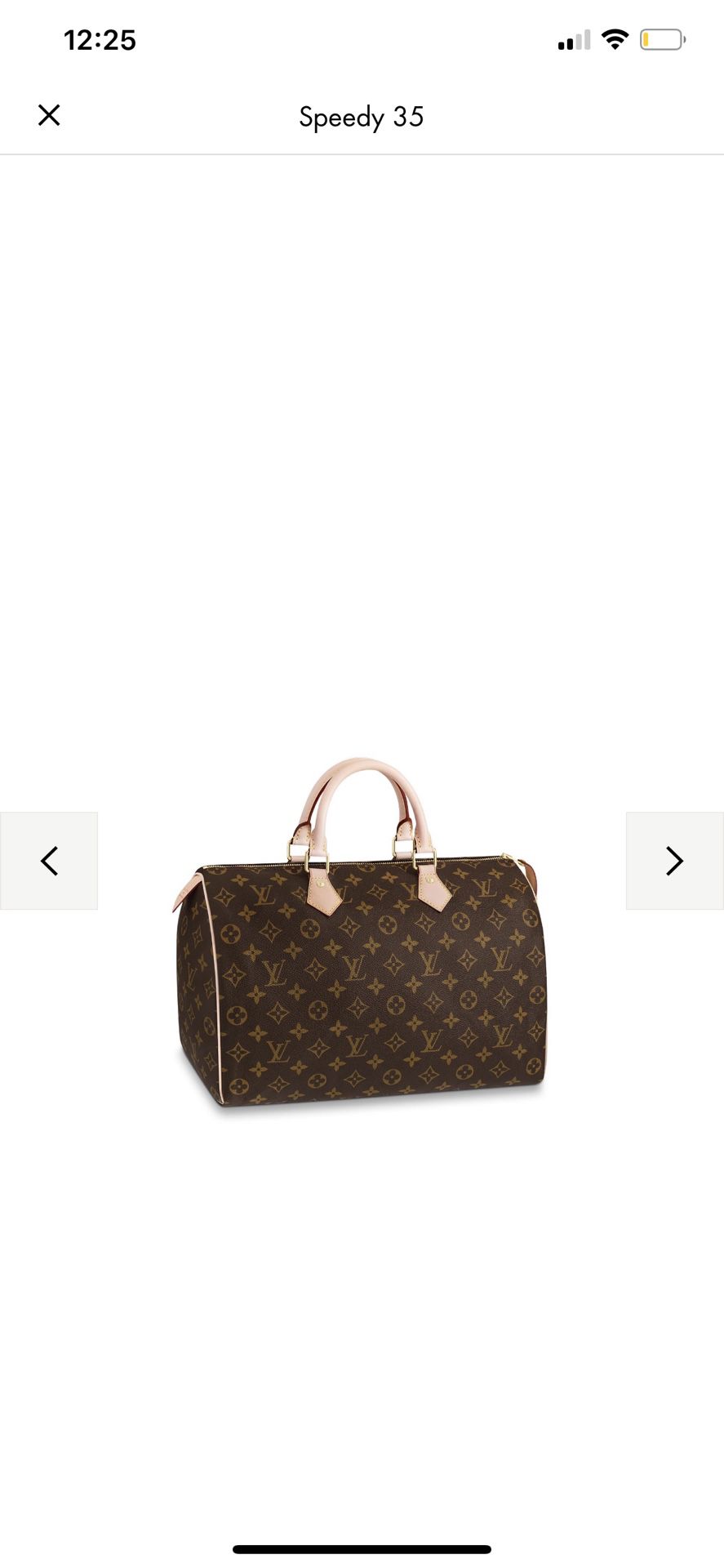 Authentic Louis Vuitton 35 speedy have too for sale