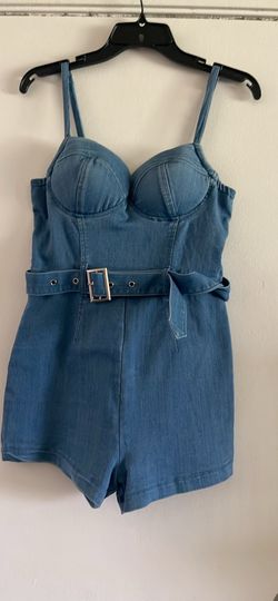 NEW denim Medium ladies jeans stretch jumper