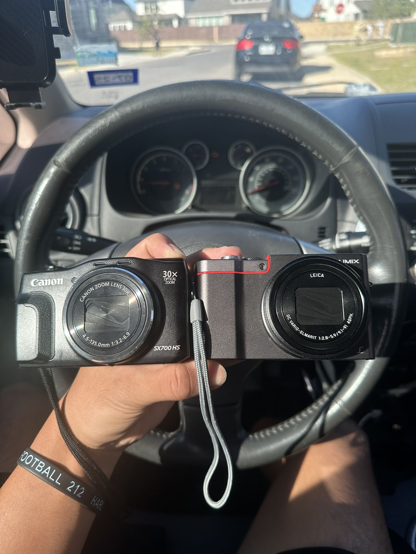 2 Camera Bundle - Canon sx700hs/Lumix zs100