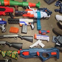 Huge lot of nerf guns