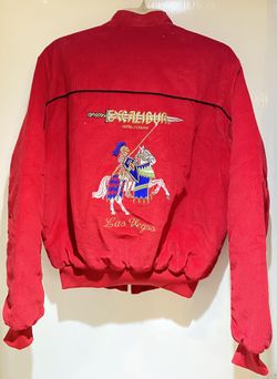 Excalibur Red Corduroy Vintage Jacket - Size M