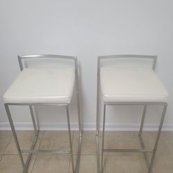 Fancy White Stool