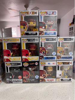 DC Flash Funko Lot