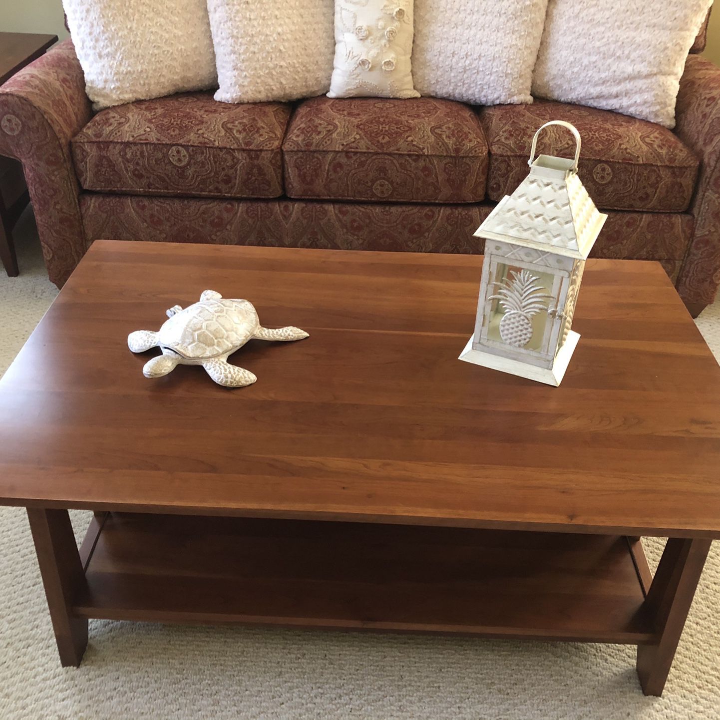 Coffee Table Round End And Rectangular