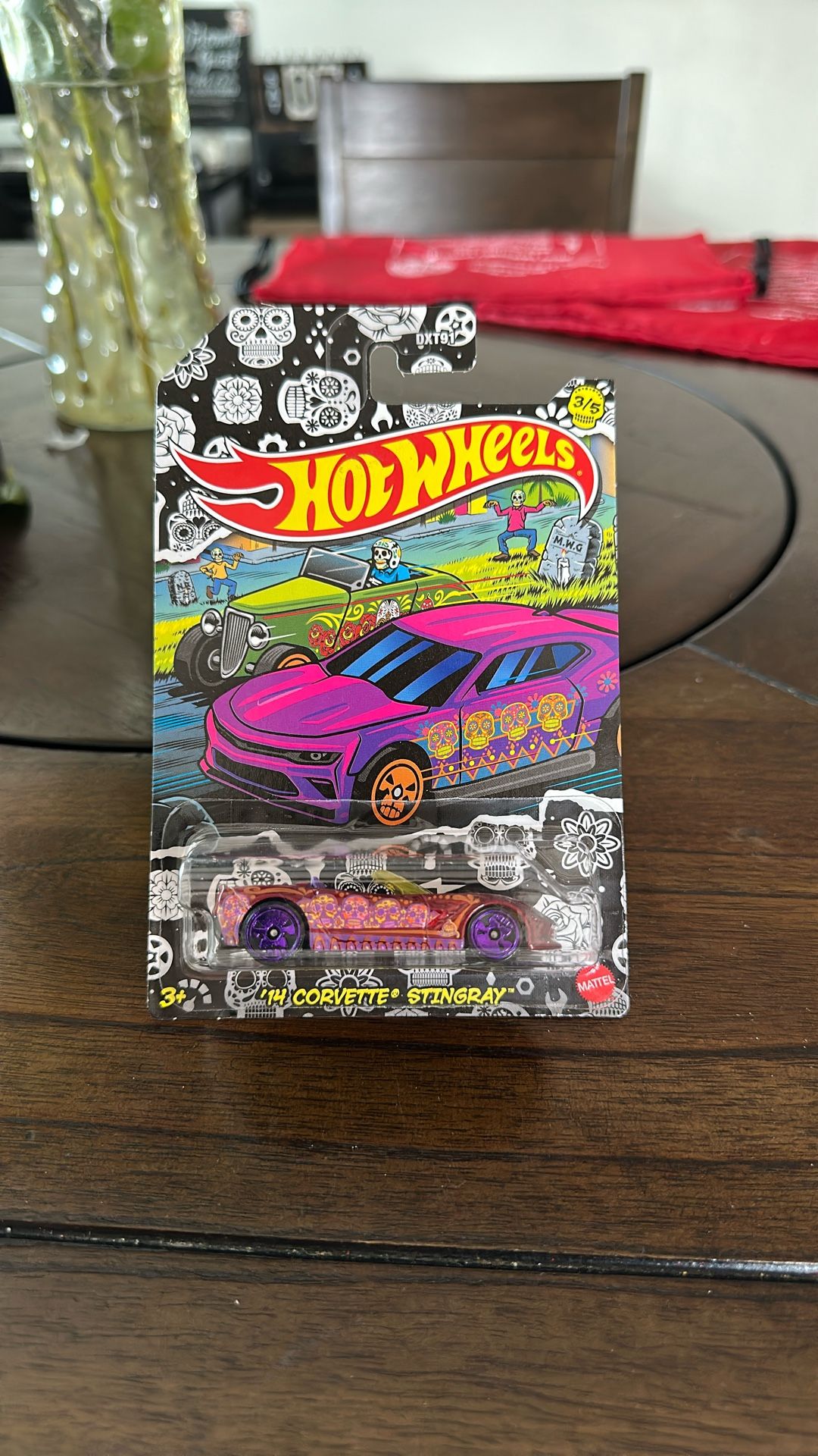 Hot Wheels Dia De Los Muertos 14 Corvette