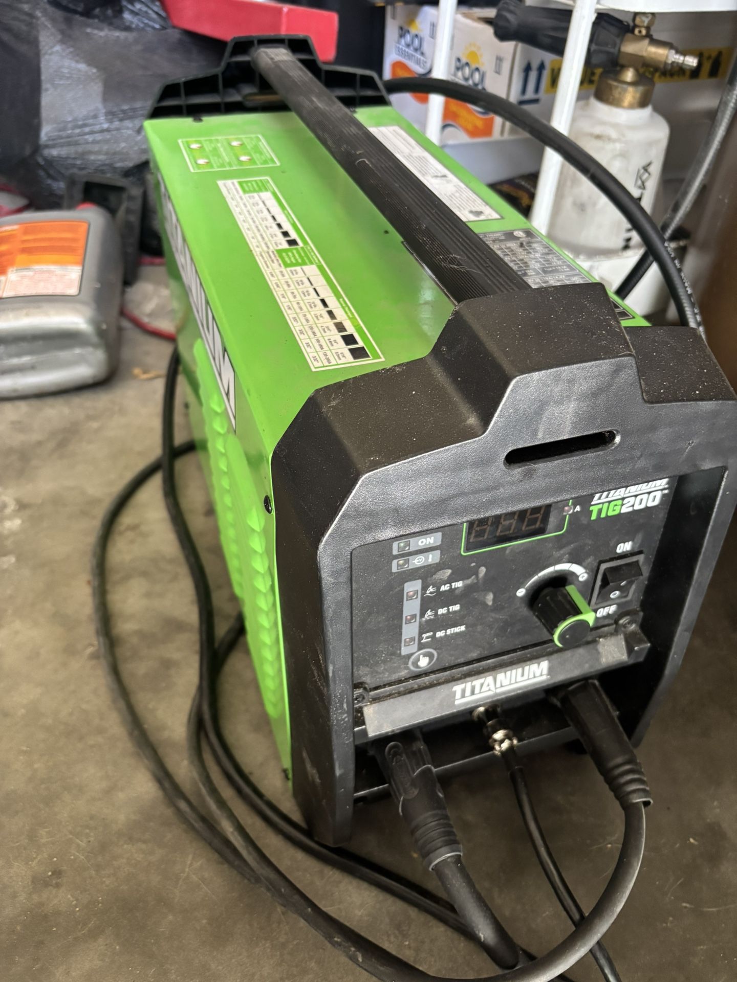 Tig200 Harbor Freight Welder With Gas Cylinder