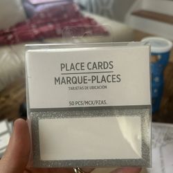 Place Cards 50 Pcs