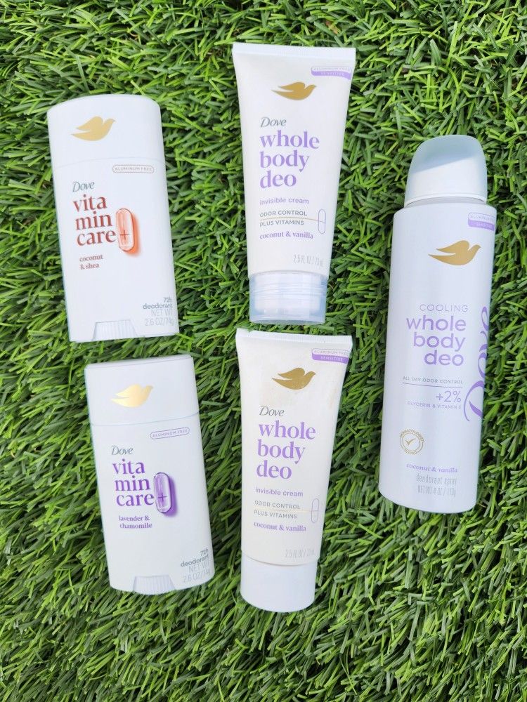 Dove Whole Body Deo Bundle