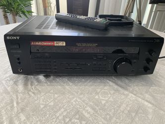 SONY STR-DE335 Digital Surround 5.1 Channel Receiver AM/FM, Remote Control and Antenna bundle