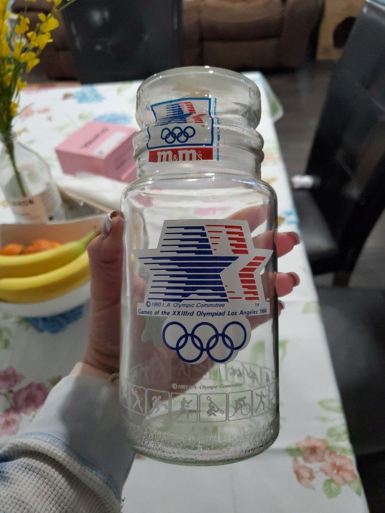 1984 OLYMPICS COLLECTIBLE JAR