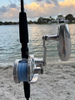 🐠 Like New Accurate Valiant 500N With Braid & Like New Nomad 6’3” 20-50LB 40-200g Jigging Rod 🔥