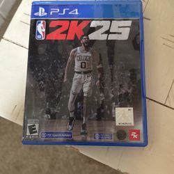 2k25 PlayStation 4
