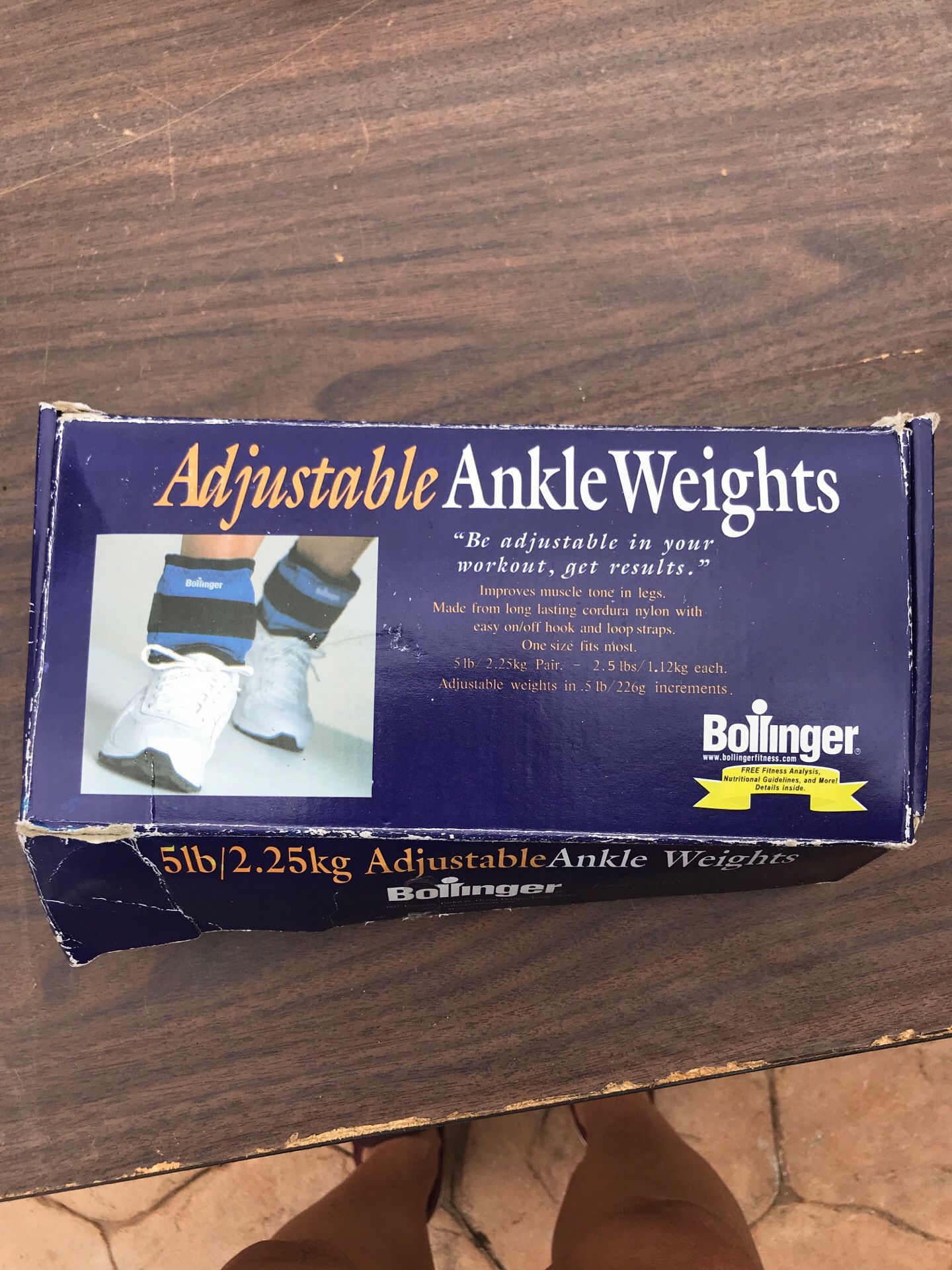 Ankle weights / 5 lb