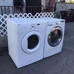 washer and gas dryer