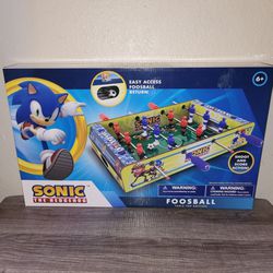 Sonic The Hedgehog Foosball Table Top Edition 