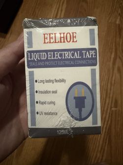 Eehole Liquid Electrical Tape 125ml Liquid Insulating Glue Fast Dry Insulation Waterproof and High Low Temperature Resistant Outdoor Indoor Electrical