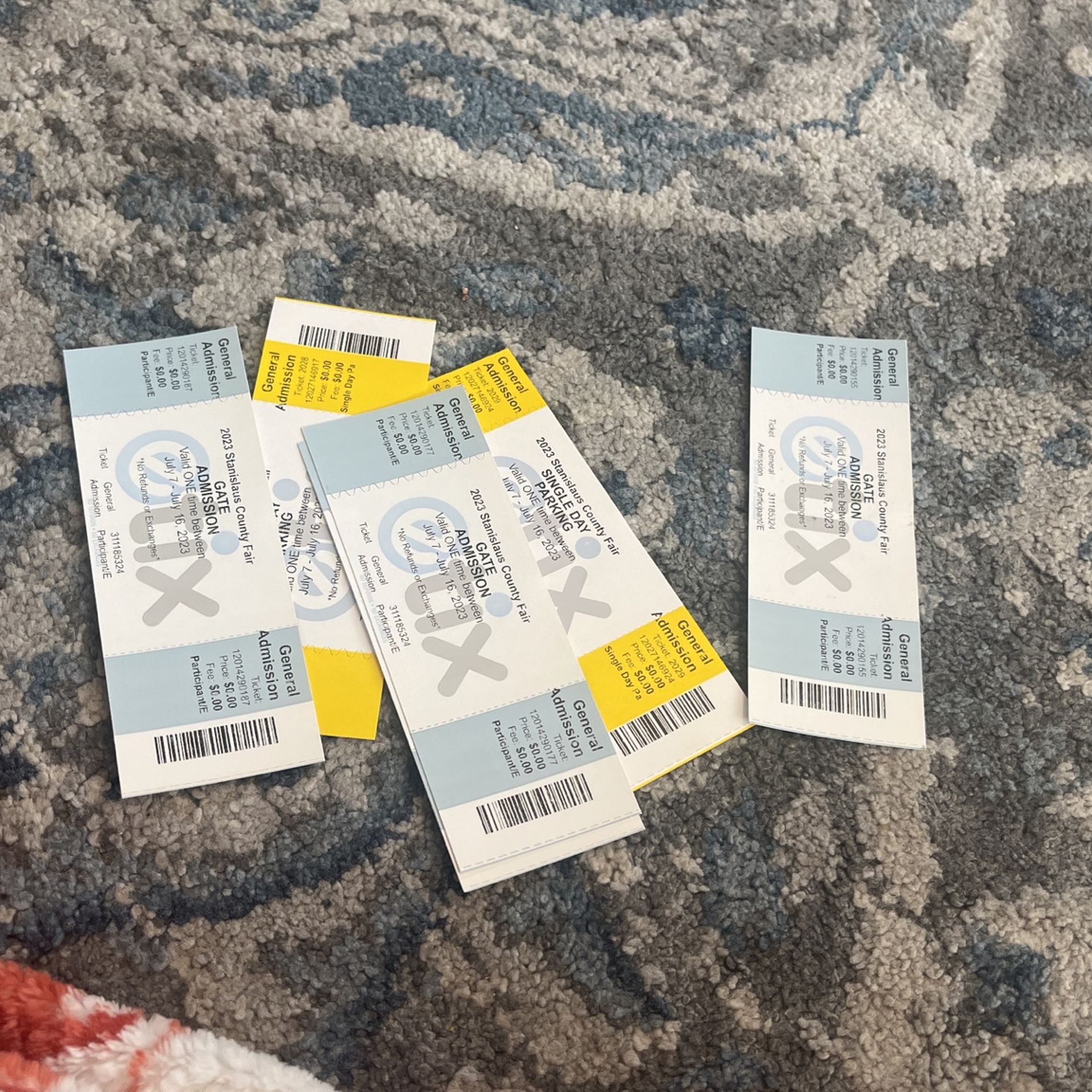 Fair Tickets Last Day