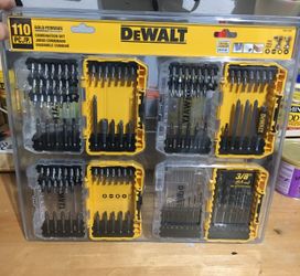 110 Dewalt Screwdriver/Drill it Set