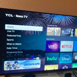 43 Class 4k UHD Smart Tv 