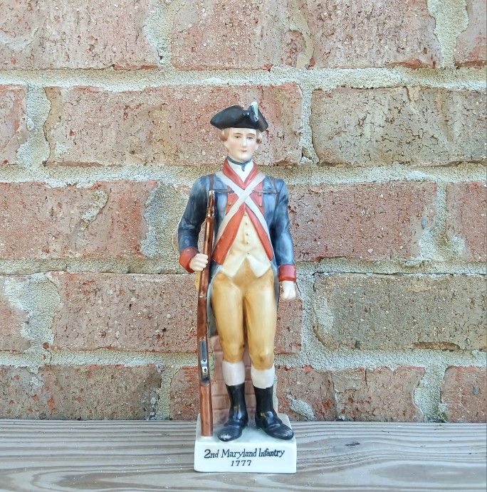 Vintage Andrea By Sadek 2nd Maryland Infantry 1777 Figurine