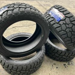 33x12.50 22 ATLANDER ROVERCLAW R/T New Tires 