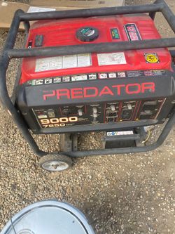 Predator 9000 generator
