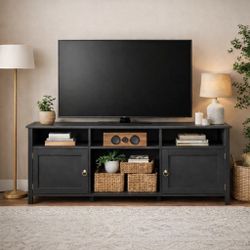 Black 55” TV Stand 