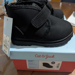 Cat & Jack Toddler Winter Black Boots