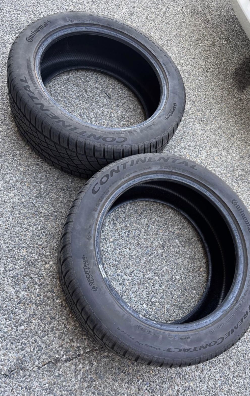 20” Continentals DSW Tires (275/45 ZR20)