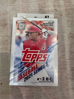 2021 Topps Series 1 Baseball Hanger Box Factory Sealed (67 Cards) MLB