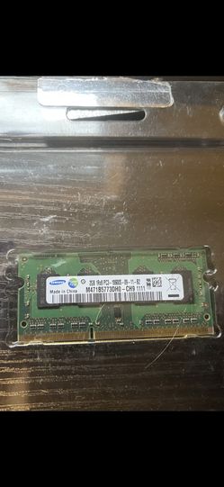 Samsung 2GB DDr3 10600s Memory Laptop