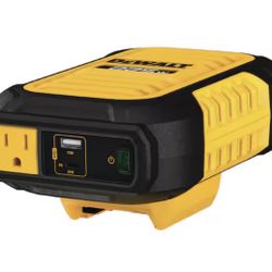 DEWALT 2-Way 225-Watt Power Inverter Compatible with 20-Volt XR 5 AH Lithium-Ion Battery (Not Included