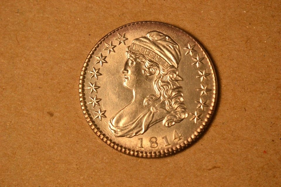 1814 Bust Half Dollar- Choice BU
