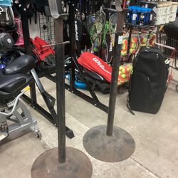 Used Vintage 2 Piece Squat Rack (Read Description)