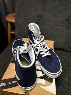 Vans Sk8-Hi Navy Blue High-Top Sneakers