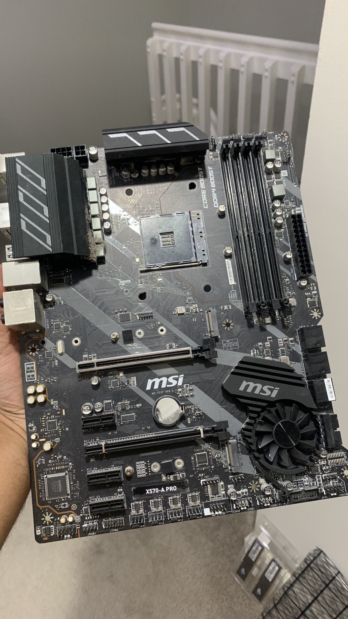 AM4 AMD motherboard X570 A PRO
