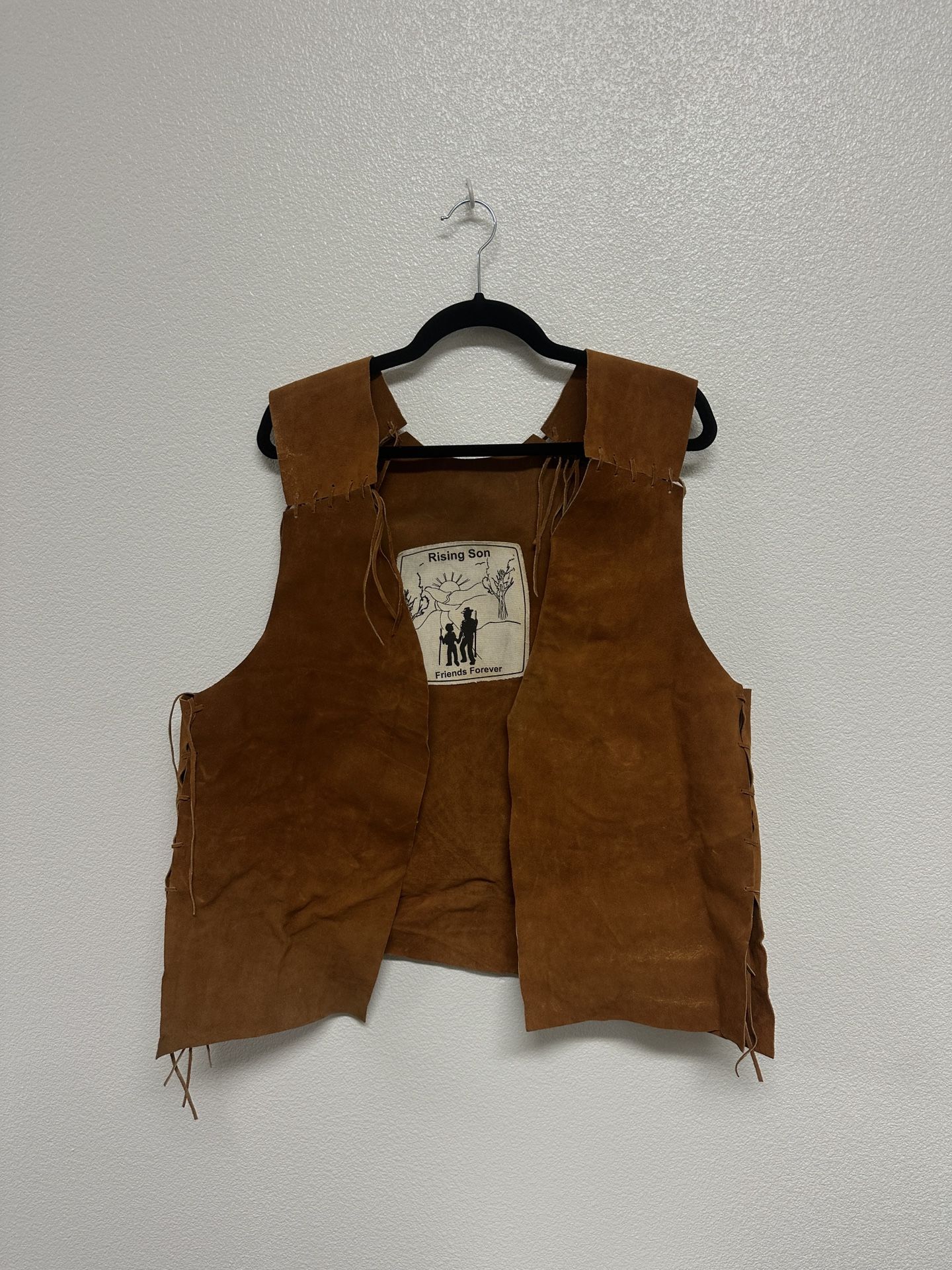 oversized cowboy vest
