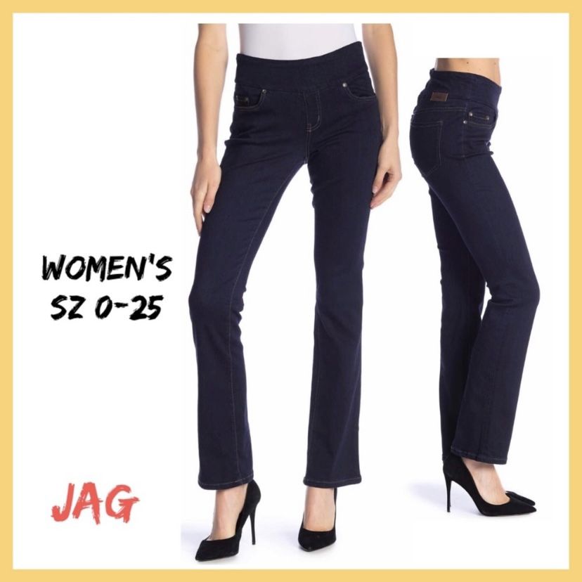 NWT Womens Designer JAG Mila Jeans Sz:0